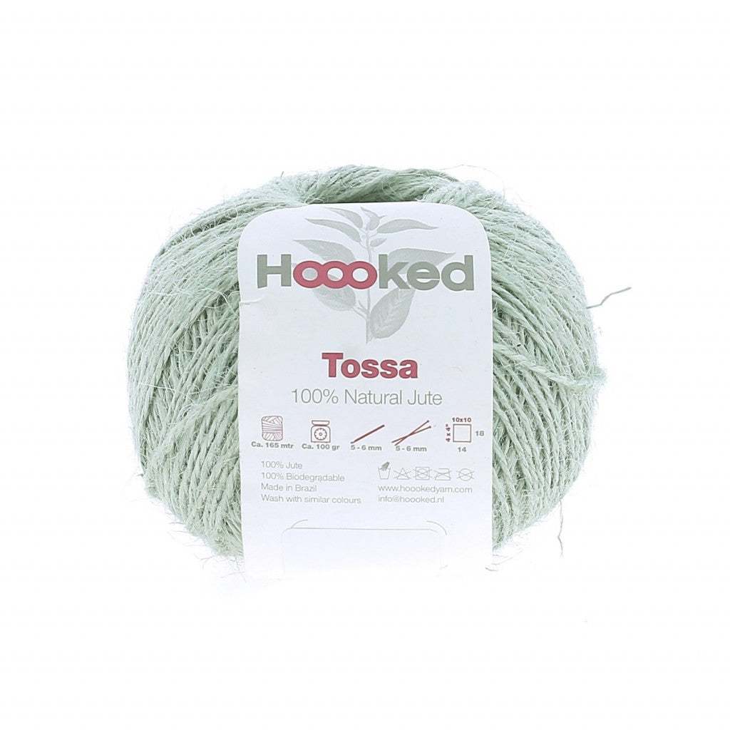 Hoooked Jute Tossa - Serenity Mint 100g