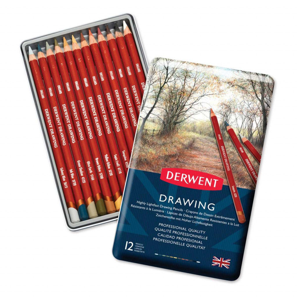 Derwent - Drawing - 12-sett