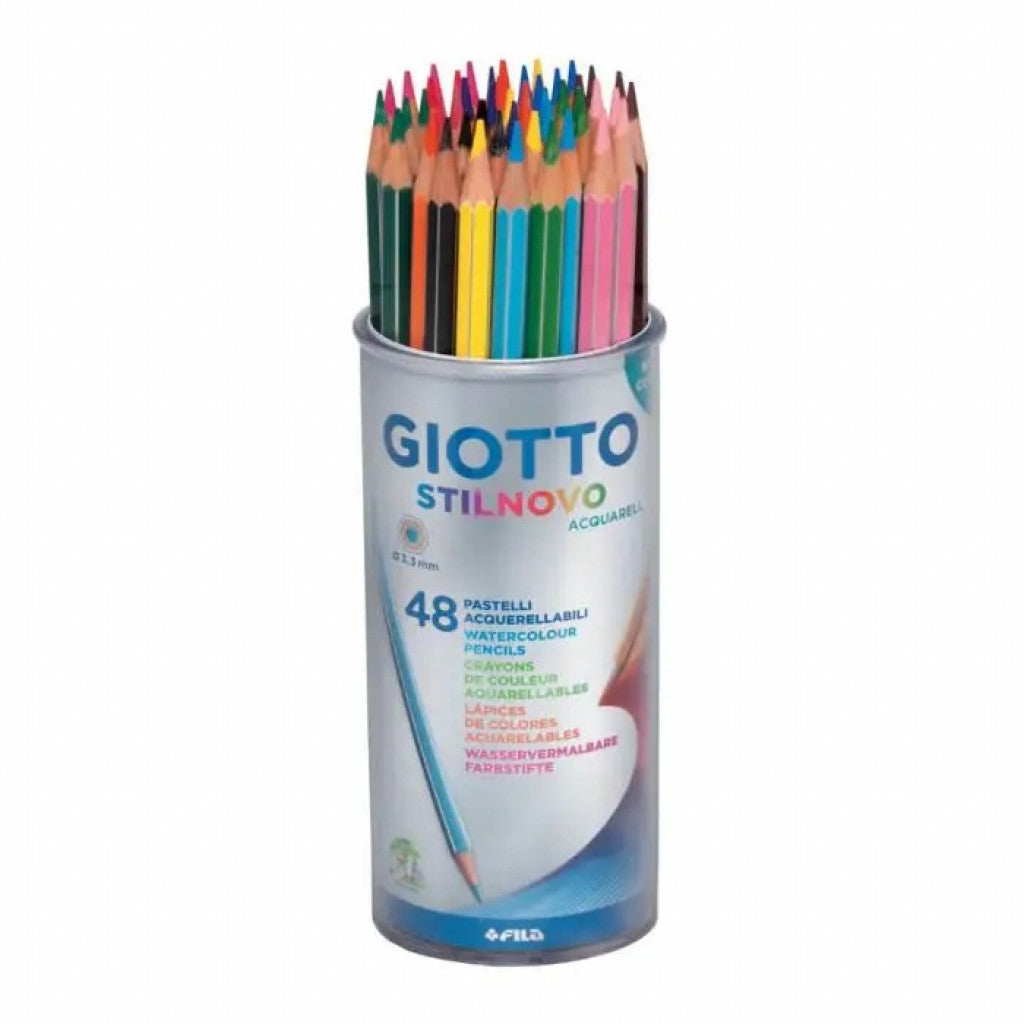 Akvarellblyant Giotto Stilnovo Aquarell Pot 48 pcs