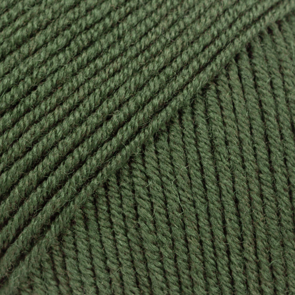 Baby Merino Uni - 65 Mørk skog