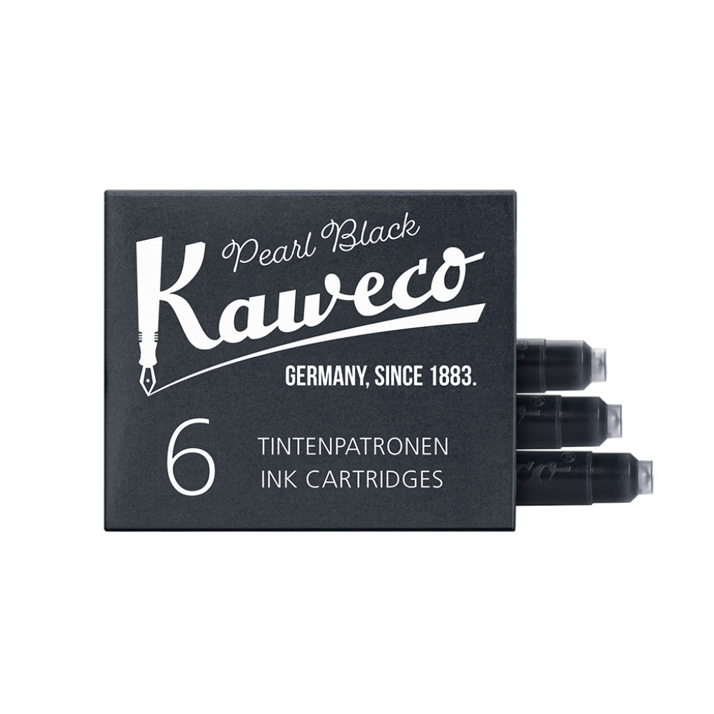 Kaweco Blekkpatron 6stk - Pearl Black