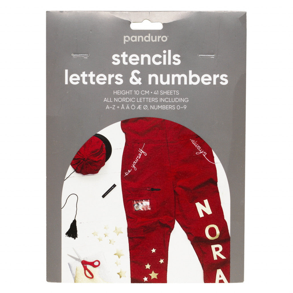 Sjablong Bokstaver Og Tall