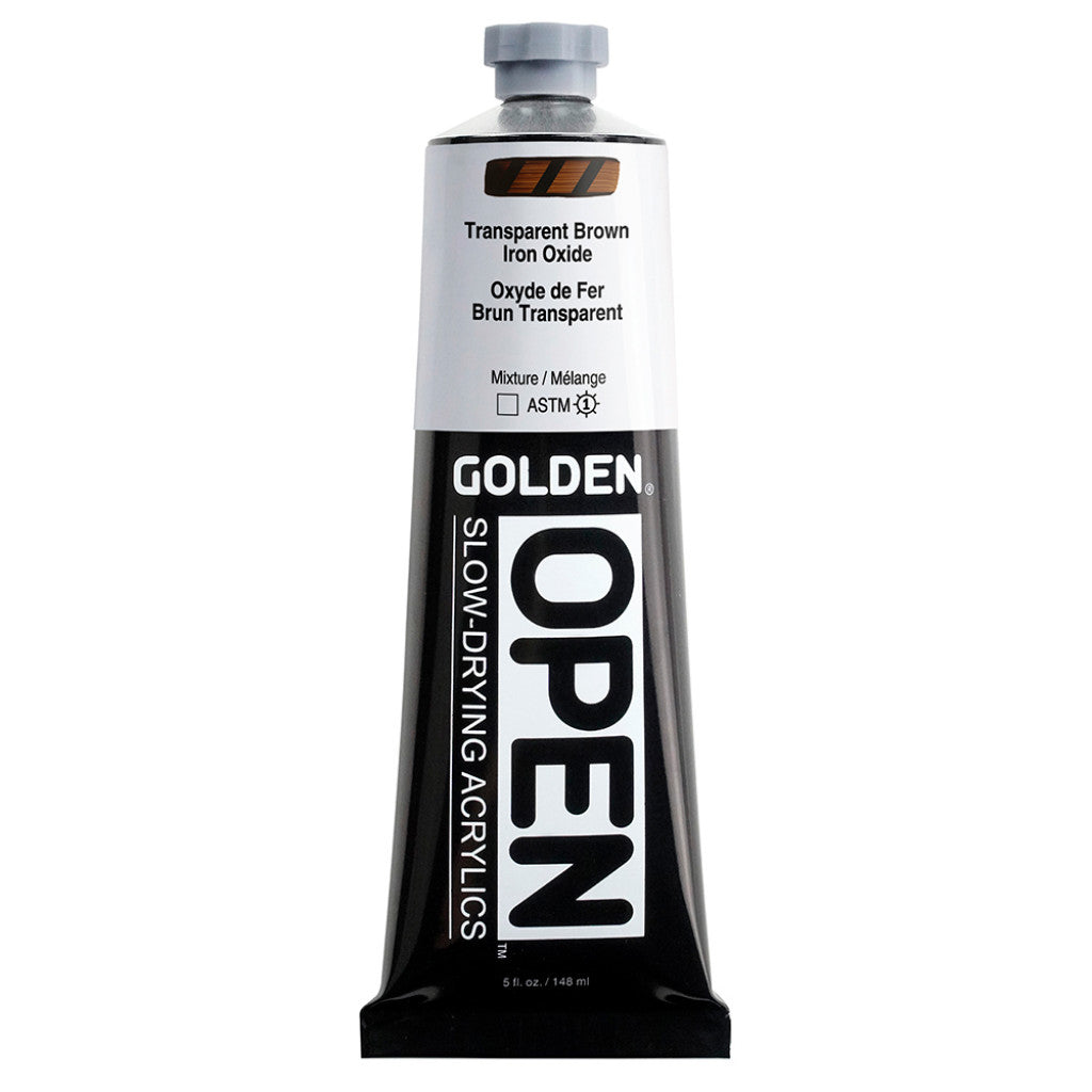 Golden Open Acrylics 59ml - Transparent Brown Iron Oxide
