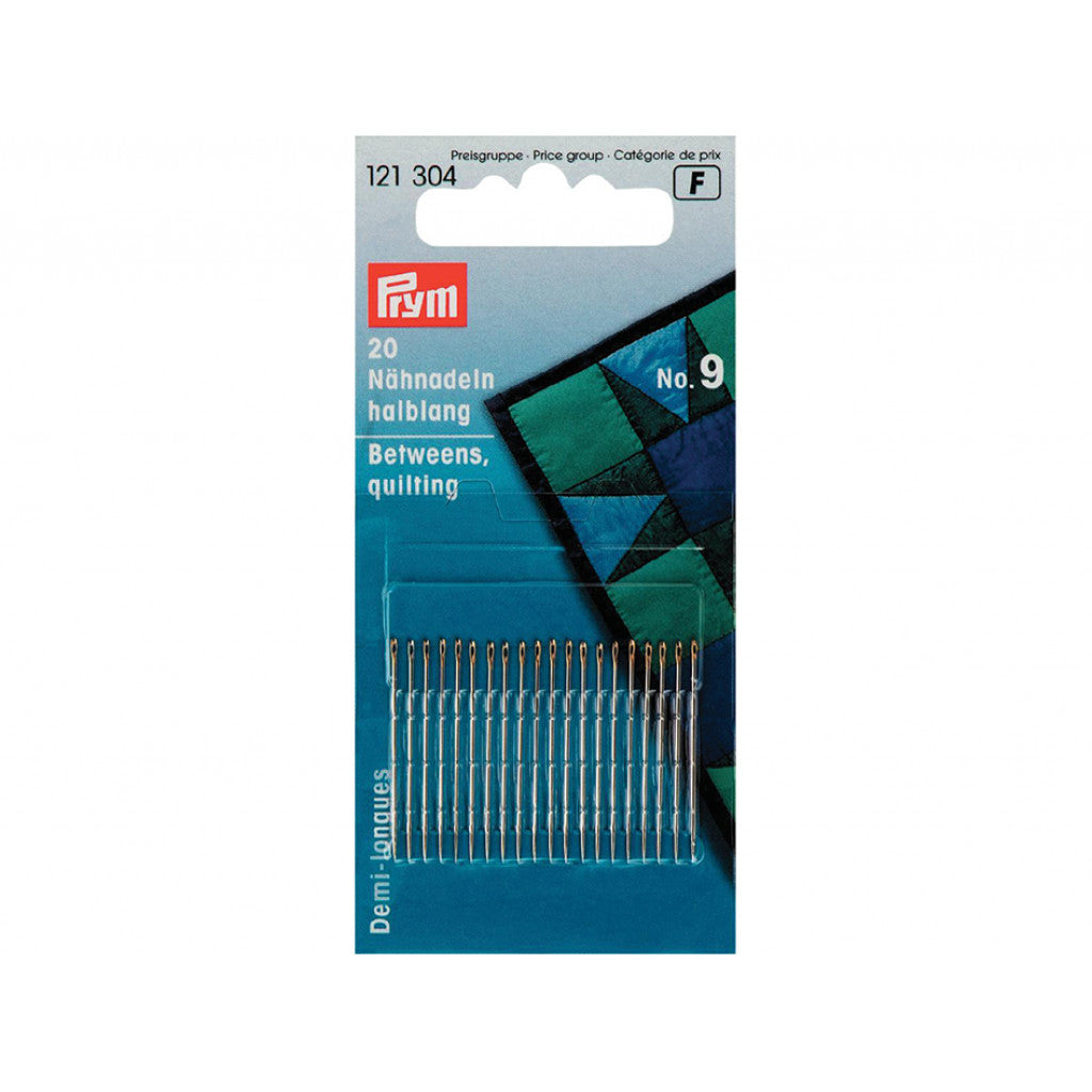 Prym Synåler halvlang/quilting No.9 - 20stk