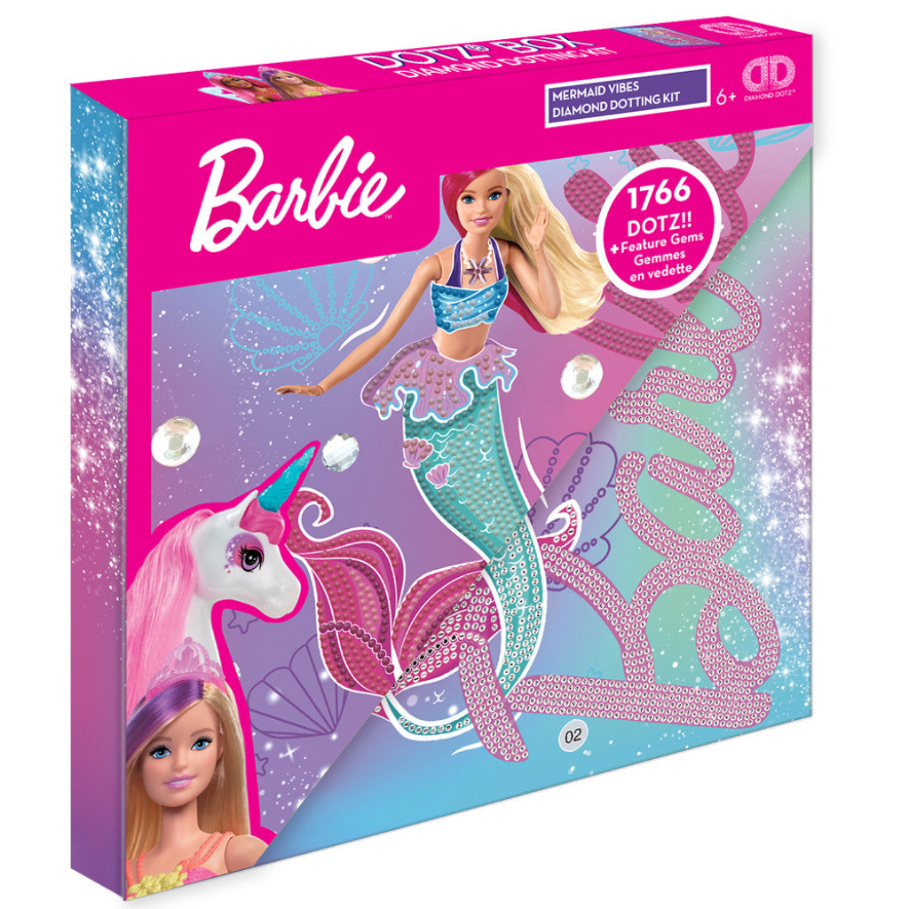 Diamond Dotz DotzBox - DBX.095 - Barbie Mermaid Vibes 28x28cm