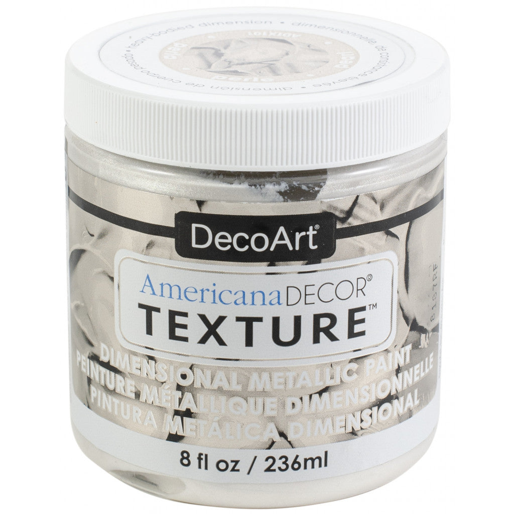 Americana Decor Texture Metallics, 236ml - Pearl