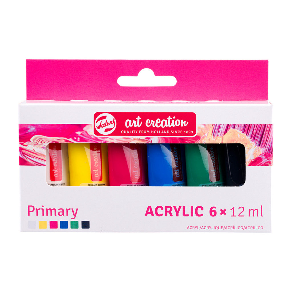 Art Creation Akrylmaling Sett 6x12ml - Primary
