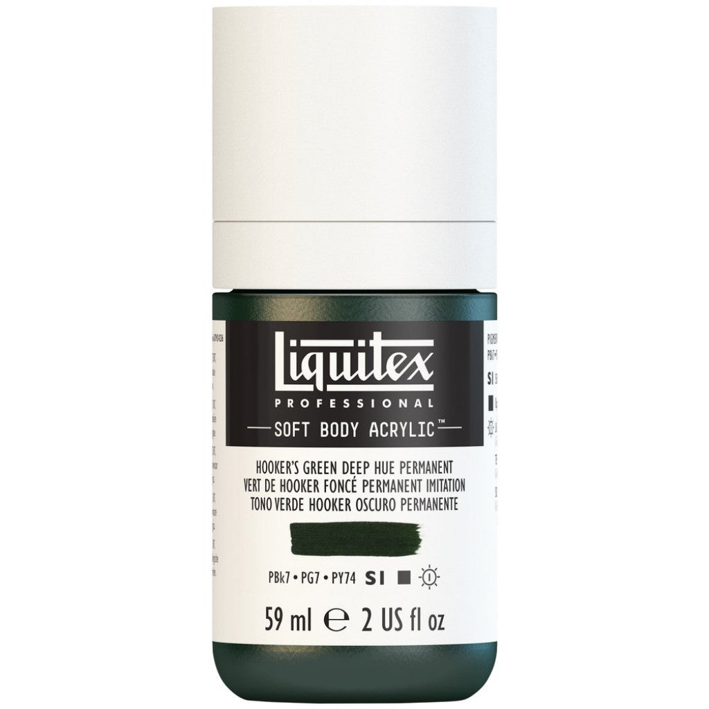 Liquitex Soft Body 59ml - 225 Hookers Green Deep Hue Perm S1