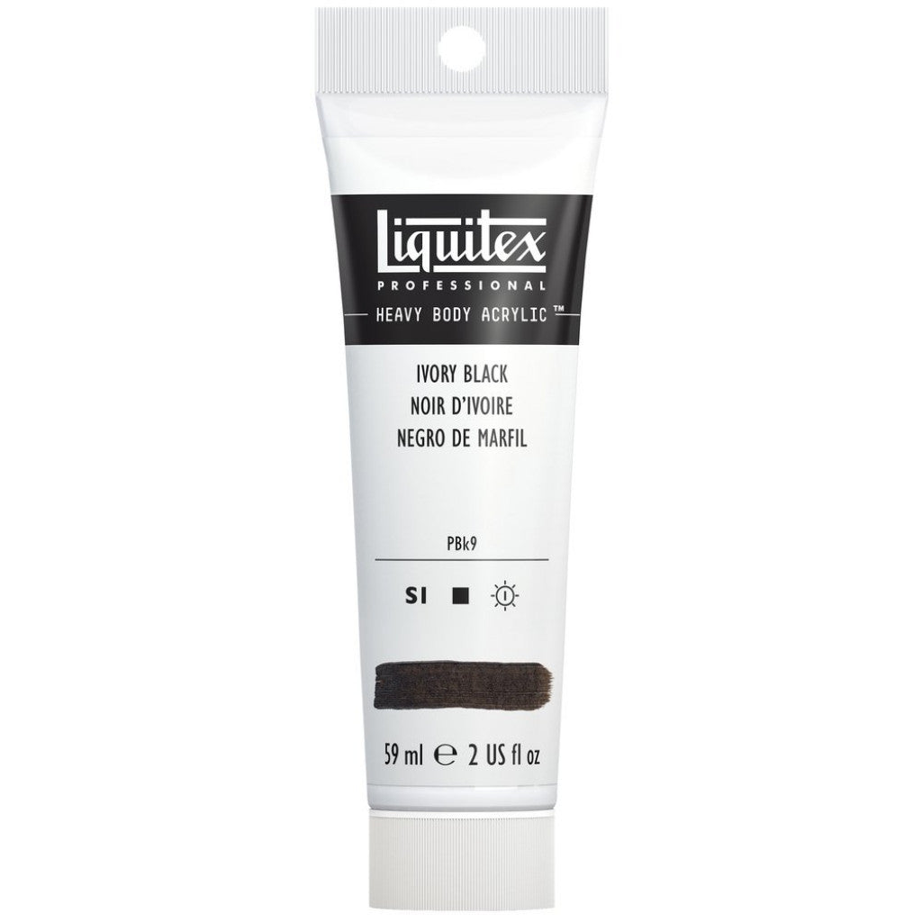 Liquitex Heavy Body 59 ml - 244 Ivory Black S1
