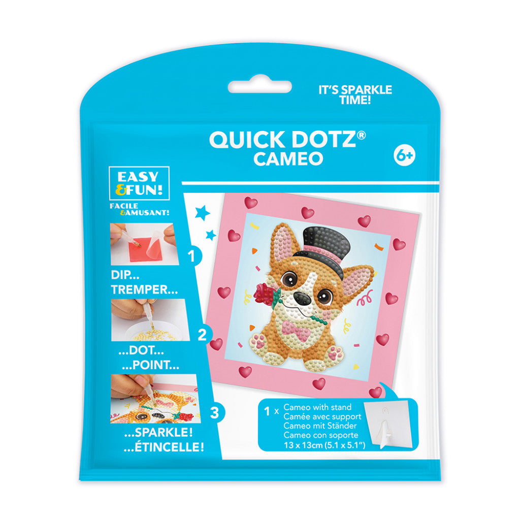 Diamond Dotz Quick Dotz Cameos - Corgi