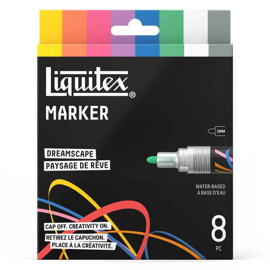 Liquitex Marker 8X2mm Set - Dreamscape