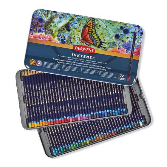 Derwent Inktense - 72-sett