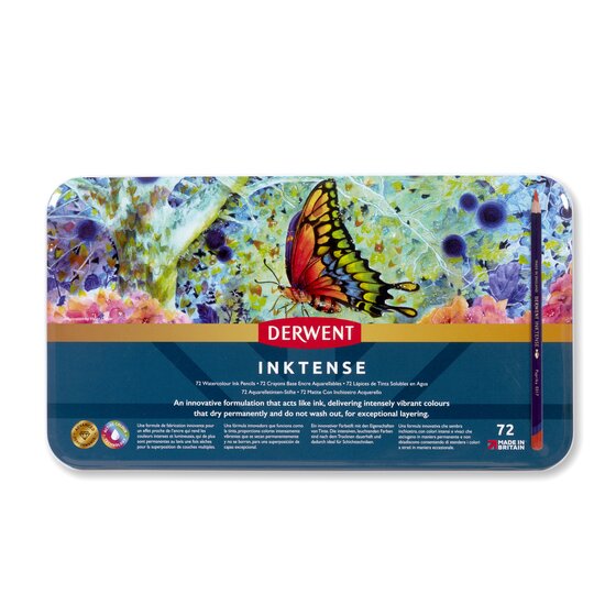 Derwent Inktense - 72-sett