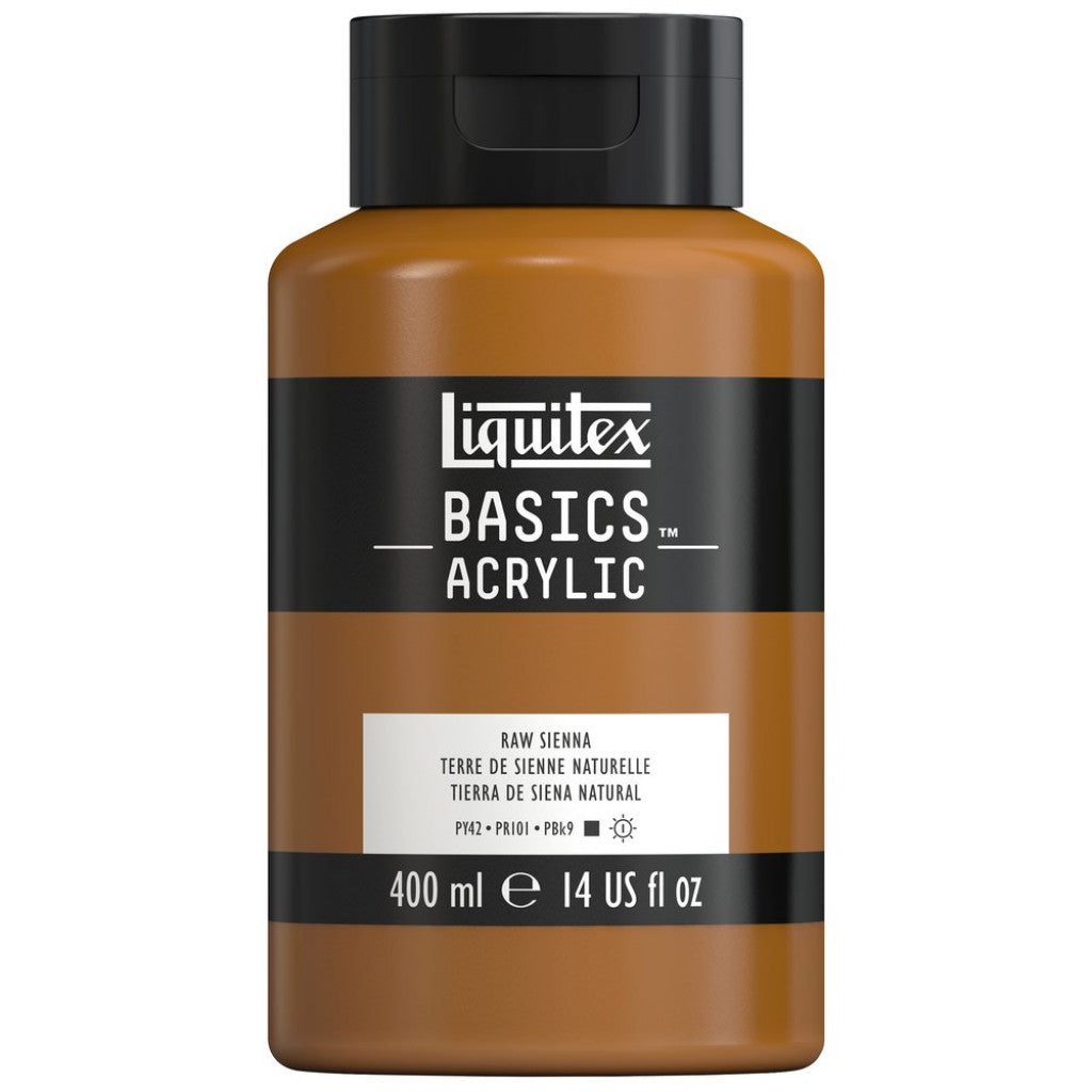 Liquitex Basics Acrylic 400ml - 330 Raw Sienna S1