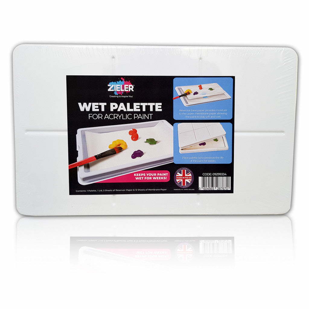 Zieler Tilbehør - Acrylic Paint Wet Palette