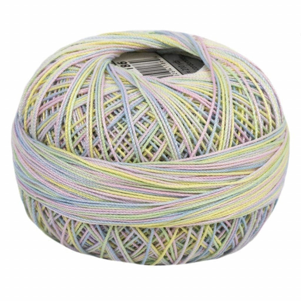 Lizbeth Size 20 - 186-PASTEL PETALS, HH20186