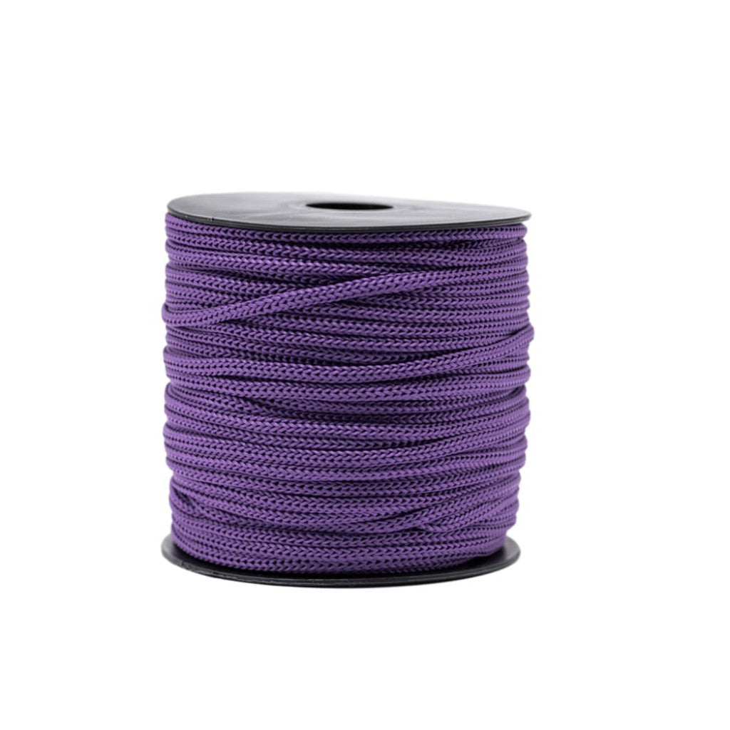 Hekletråd 4mm - 030 Mørk lilla 50m