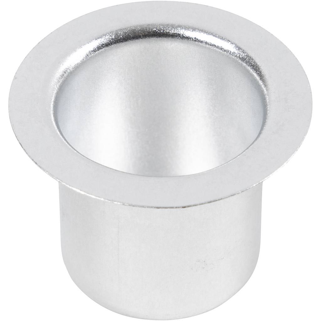 Lysmansjetter til Kronelys, Ø25 mm, H: 18 mm, 12stk.