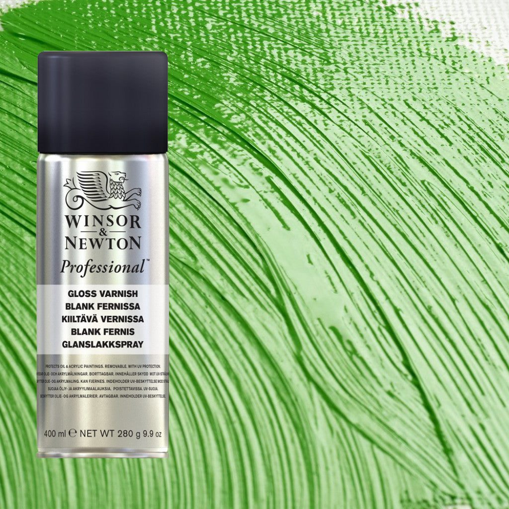 W&N Ferniss, Artists Gloss Varnish - Spray 400 ml