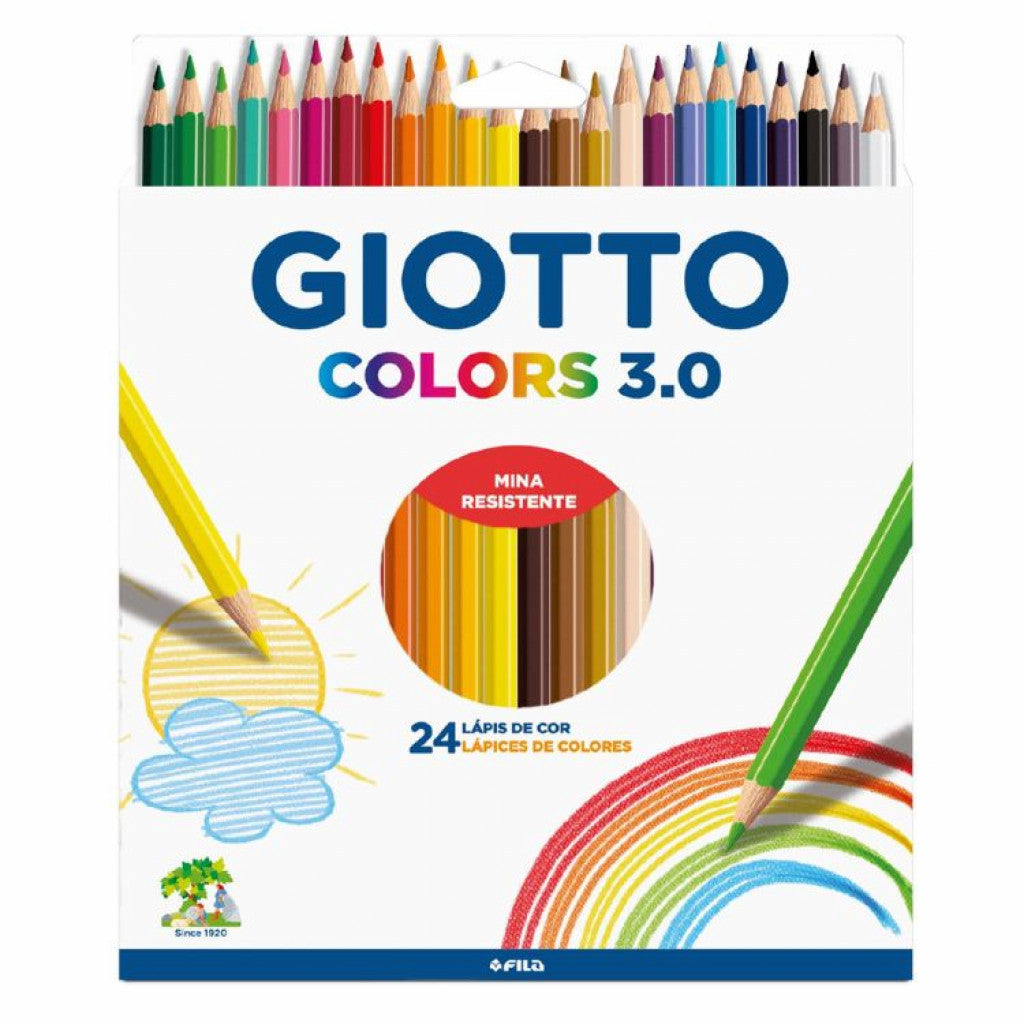 Fargeblyant Giotto Colors 3.0 - 24stk