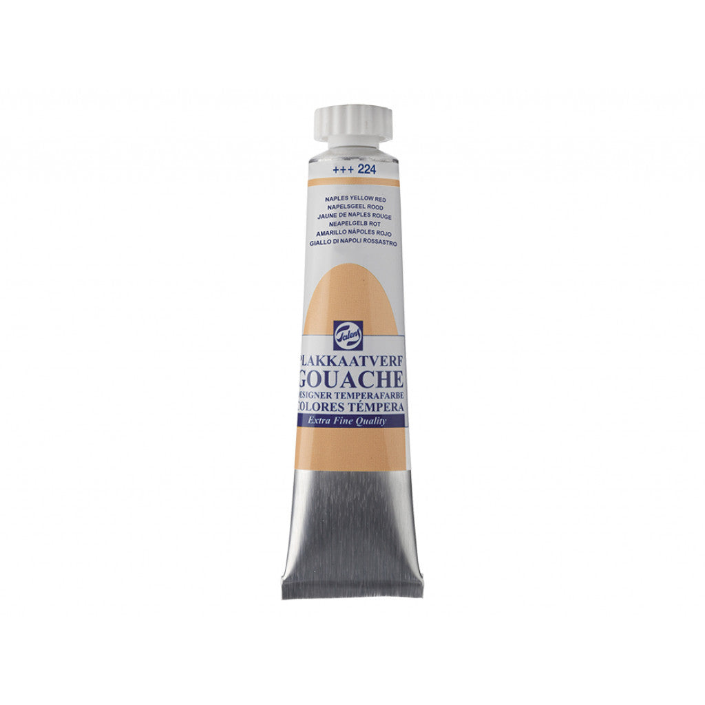 Talens Designer Gouache 20ml - 224 Naples yellow Red