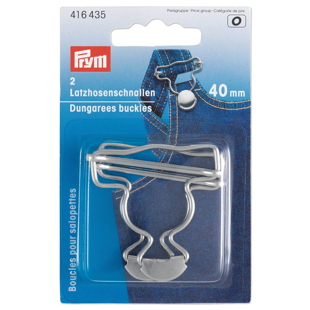 Prym Spenne 40mm - 2stk Sølv