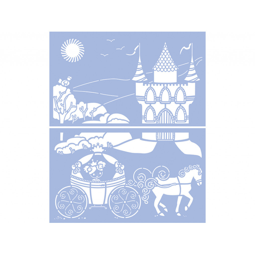 Pronty Sjablong Super deco - Prinsesse