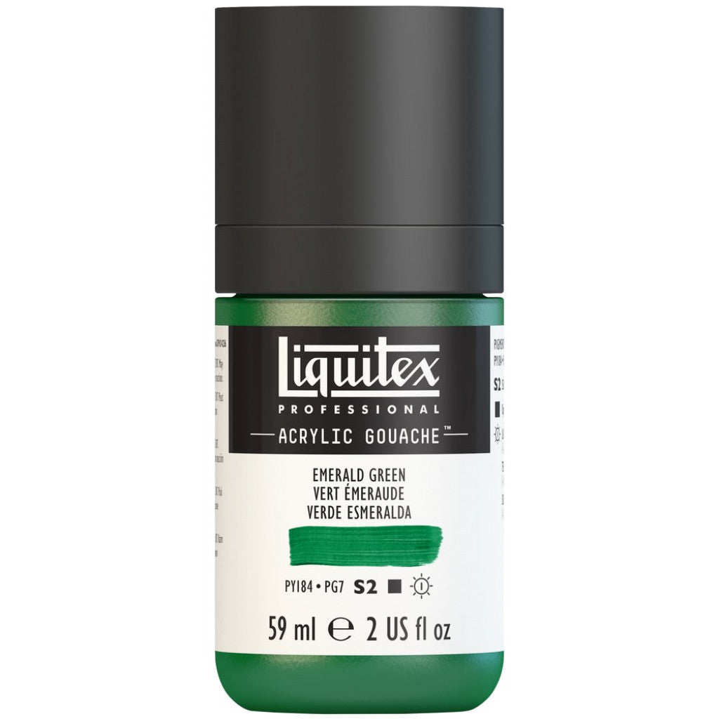 Liquitex Acrylic Gouache (matt) 59ml - 450 Emerald Green S2