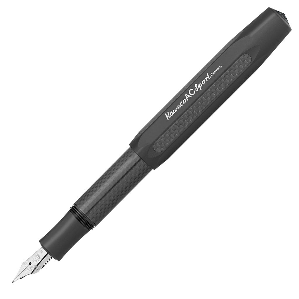 Kaweco AC Sport Fyllepenn - F 0.7mm - Black