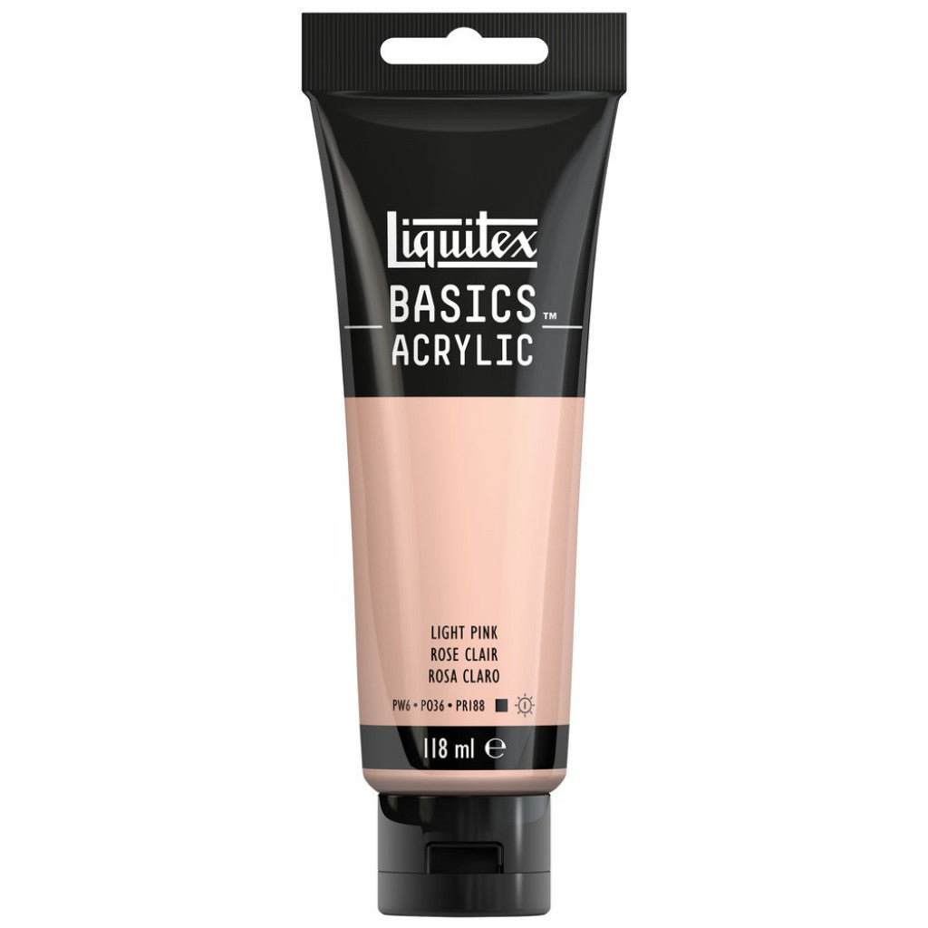 Liquitex Basics Acrylic 118ml - 810 Light Pink S1