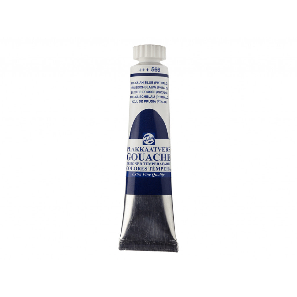 Talens Designer Gouache 20ml - 566 Prussian blue(phthalo)