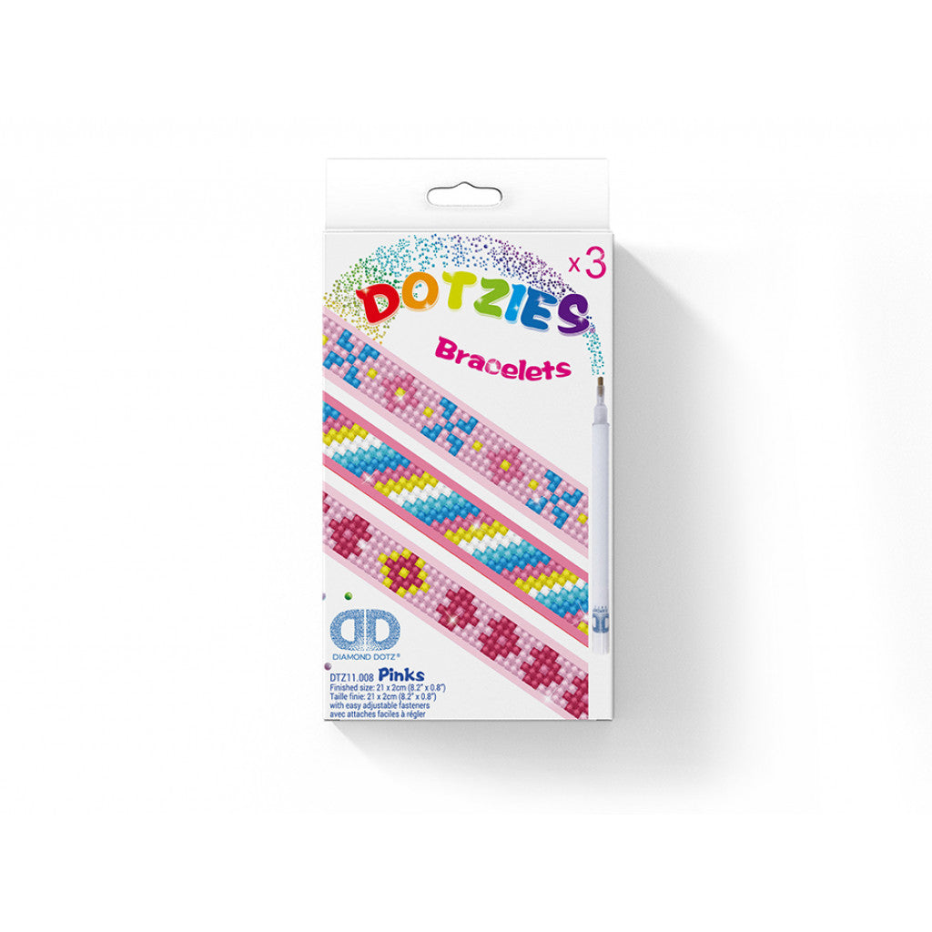 Diamond Dotz Dotzies - Armbånd - Pinks