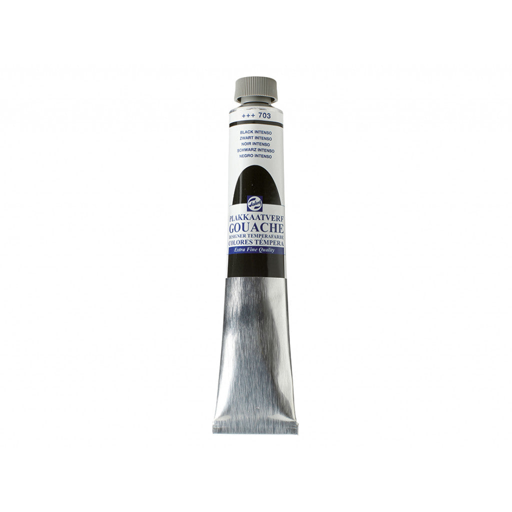 Talens Designer Gouache 60ml - 703 Black intenso