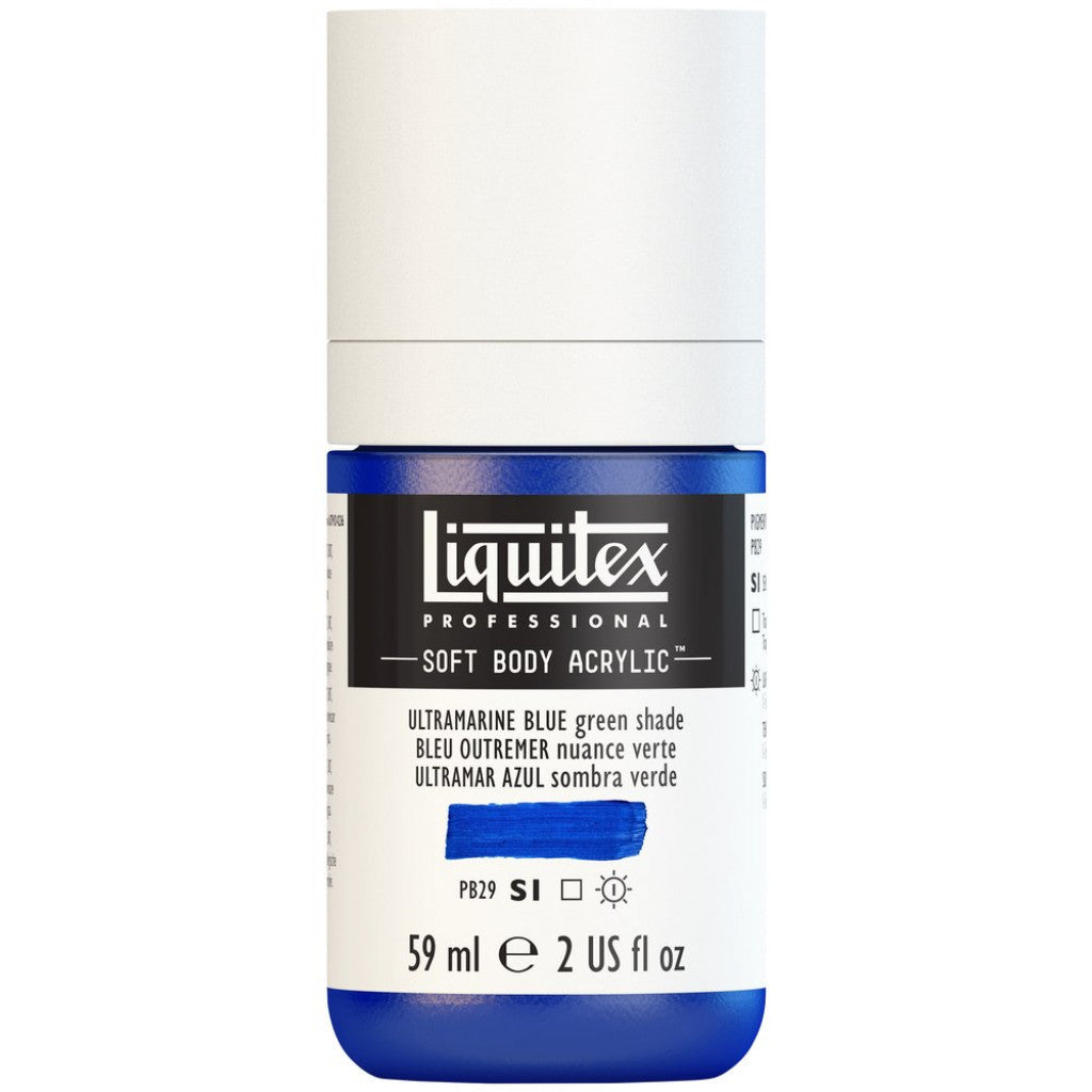 Liquitex Soft Body 59ml - 380 Ultramarine Blue (Green Shade) S1