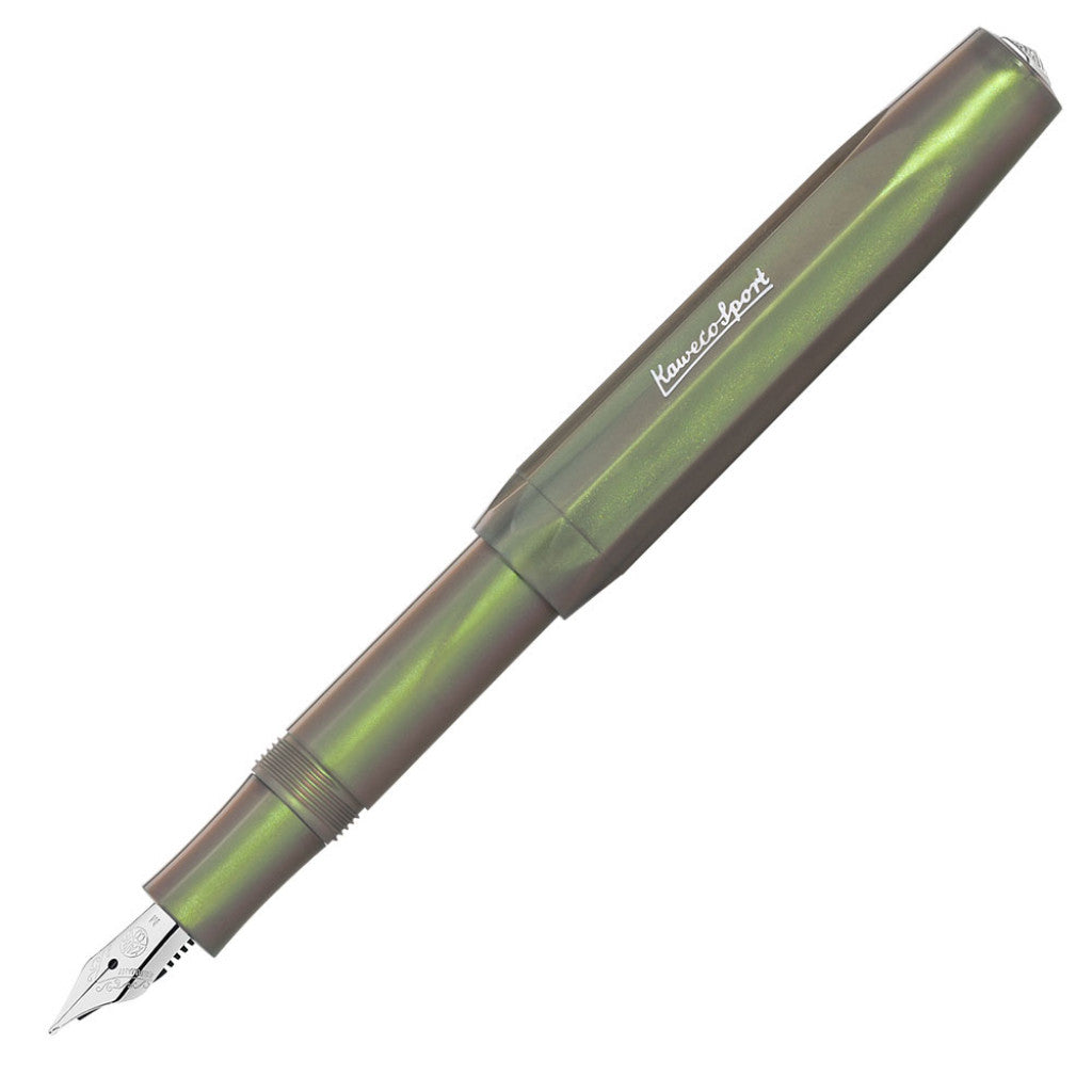 Kaweco Lunar Sport Fyllepenn - M 0.9mm - Shadow Green