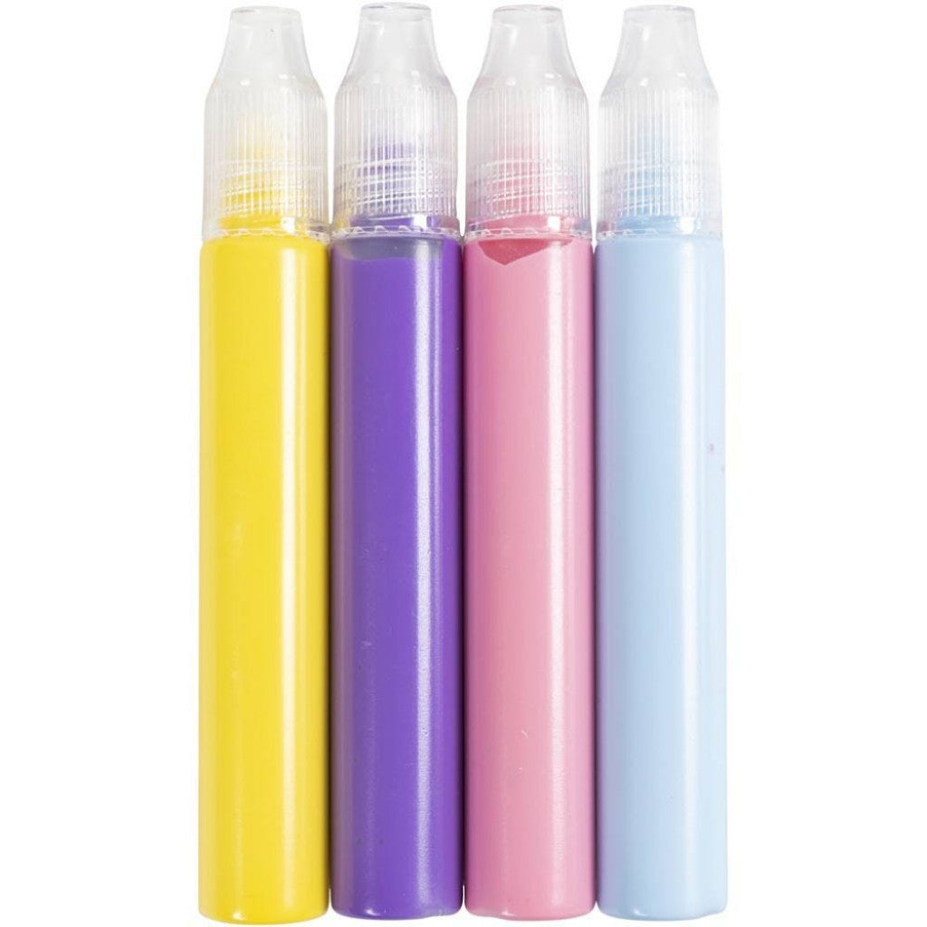 Lyspenner, 4x30ml - Pastell
