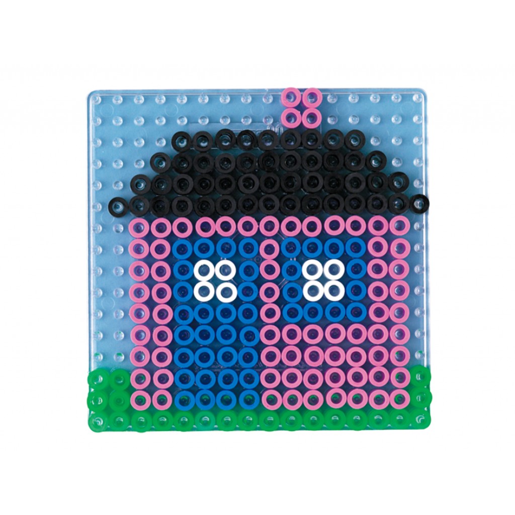 Hama Maxi Piggplate - 16x16 transparent