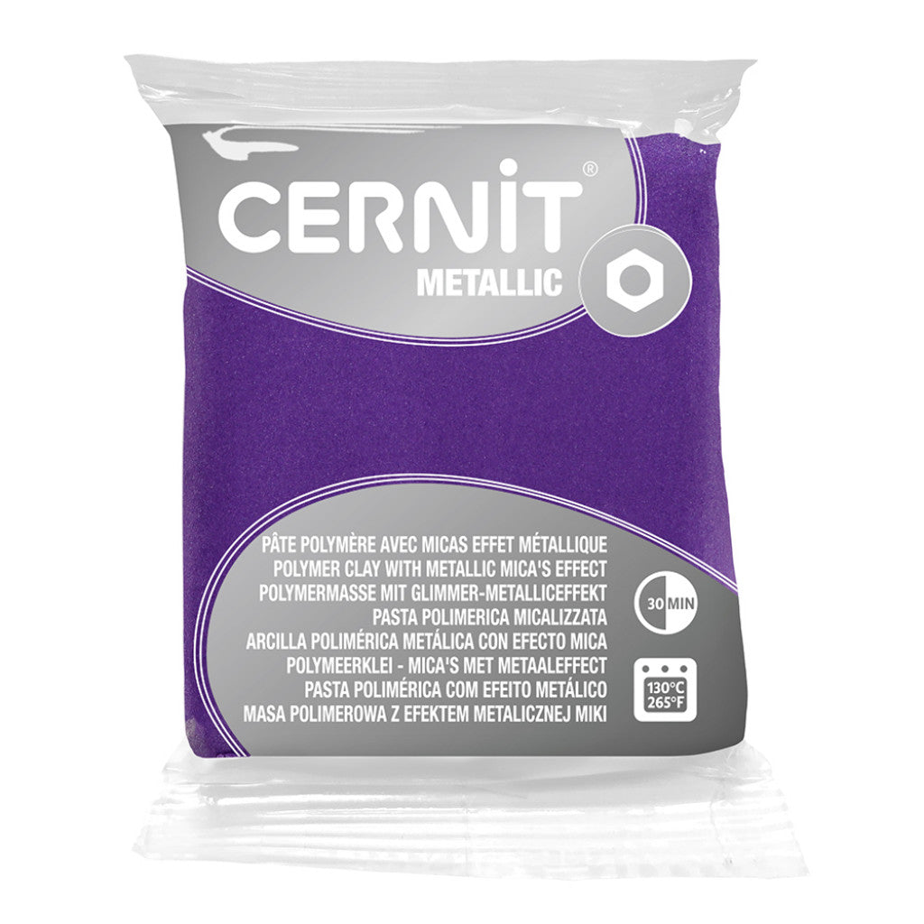 Cernit Polymerleire Metallic 56g - 900 Violet