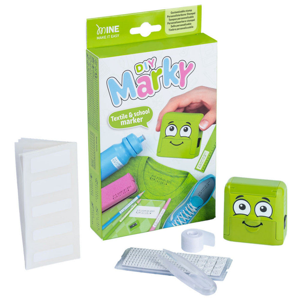 COLOP DIY Marky Stempelsett Navnelapper - Grønn