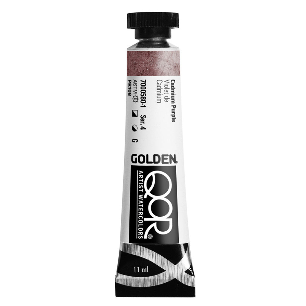 QoR Artist Watercolors tube 11ml - Cadmium Purple