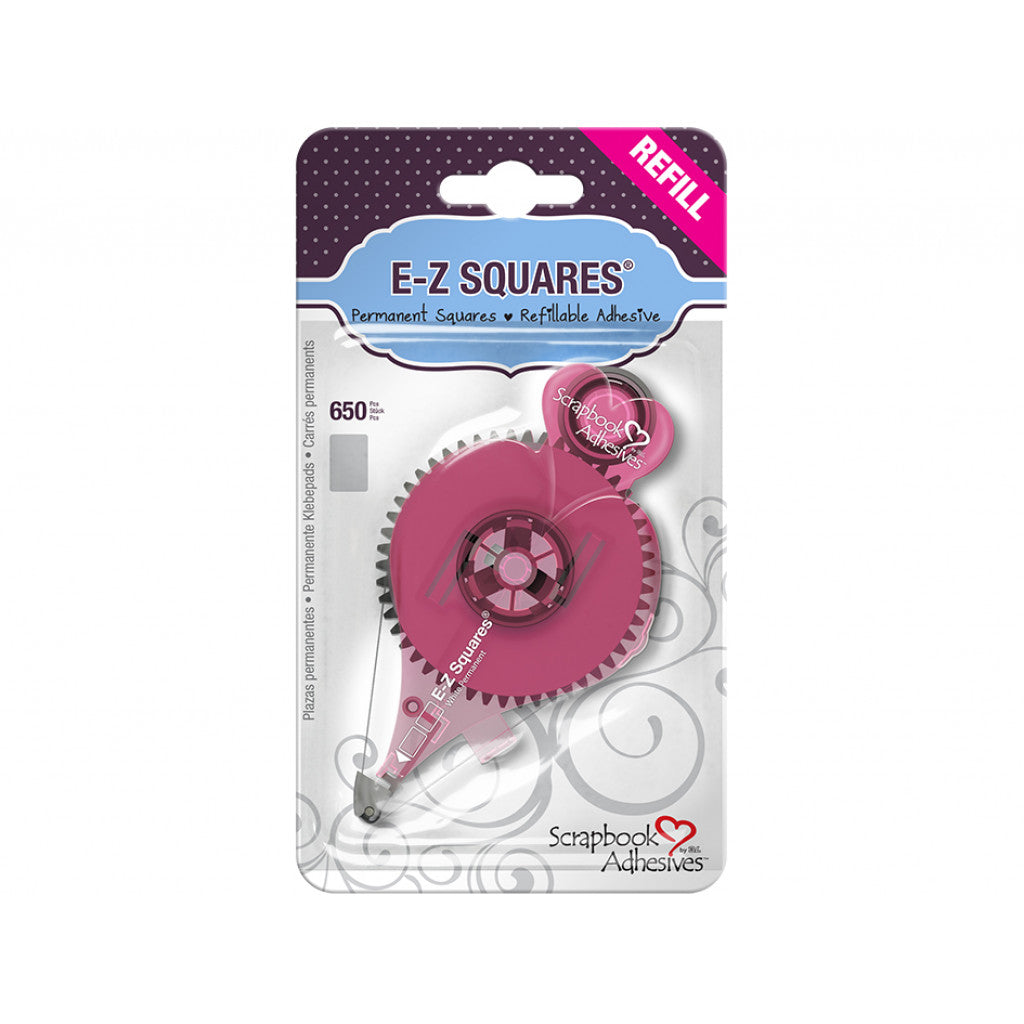 3L E-Z Runner Permanent Squares - Refill