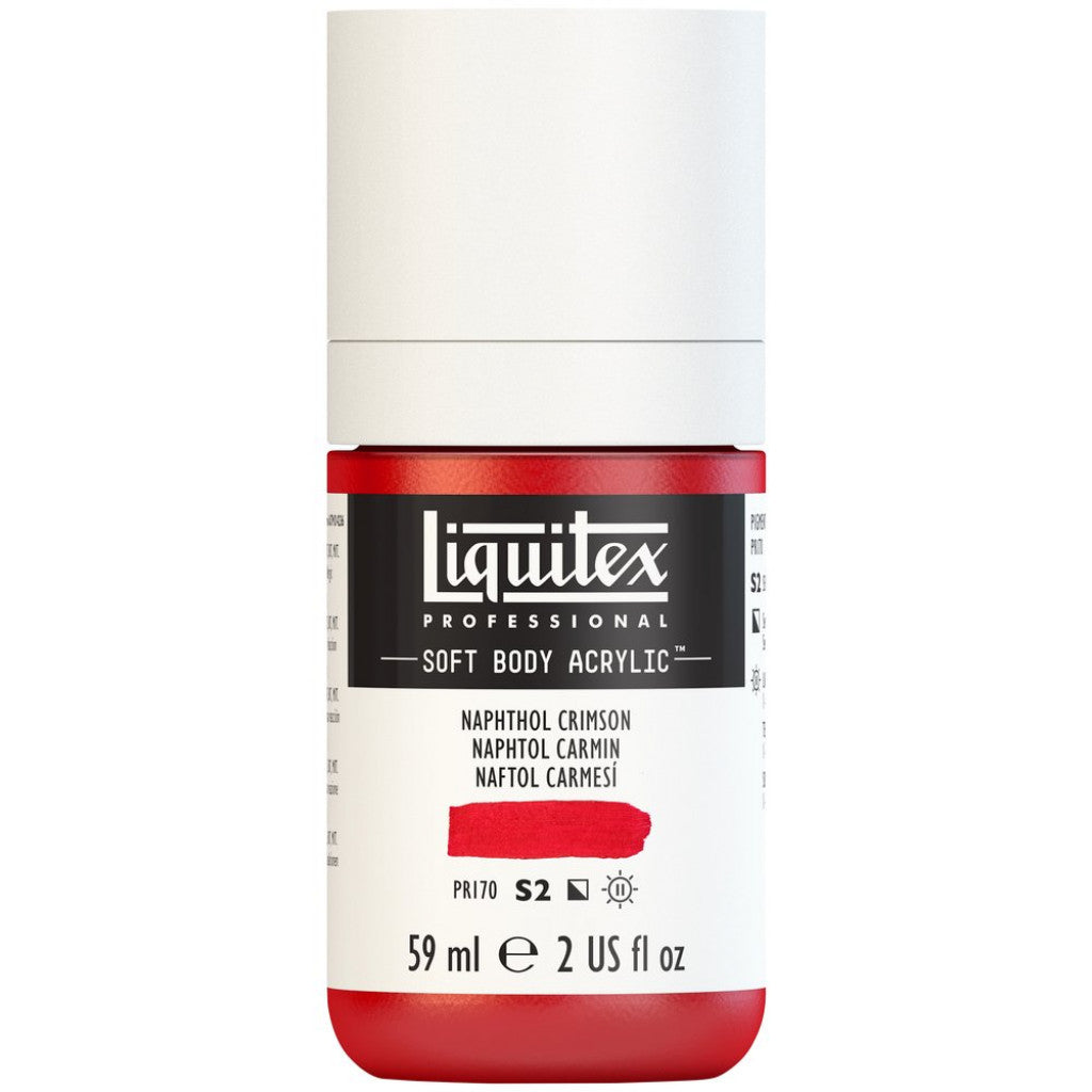 Liquitex Soft Body 59ml - 292 Naphthol Crimson S2