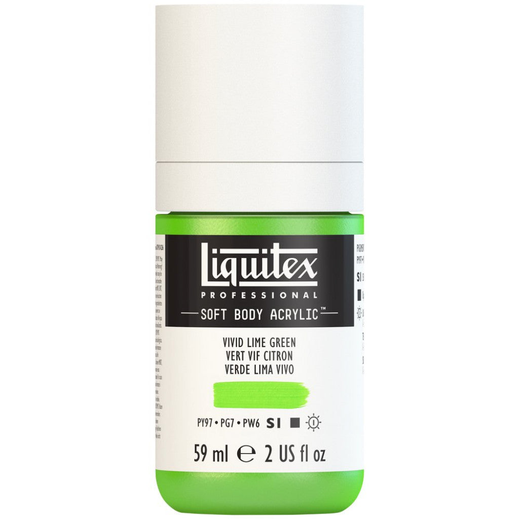 Liquitex Soft Body 59ml - 740 Vivid Lime Green S1