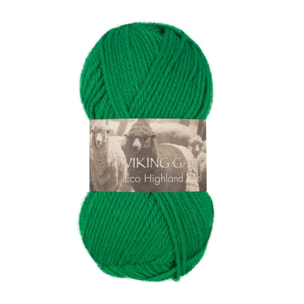 Eco Highland Wool - 230 Grønn
