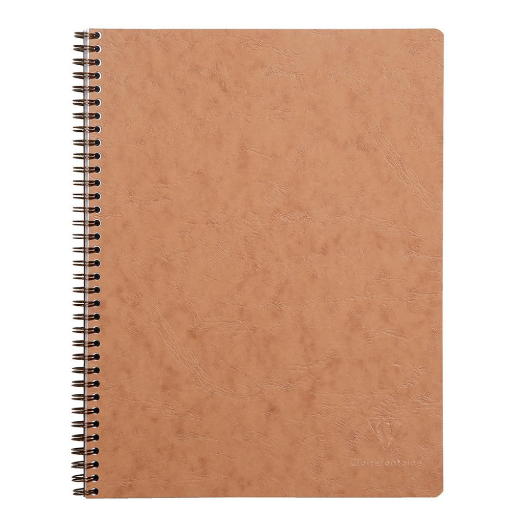 Nomaddict Notatbok Spiral A4+ linjer perforert - Brun