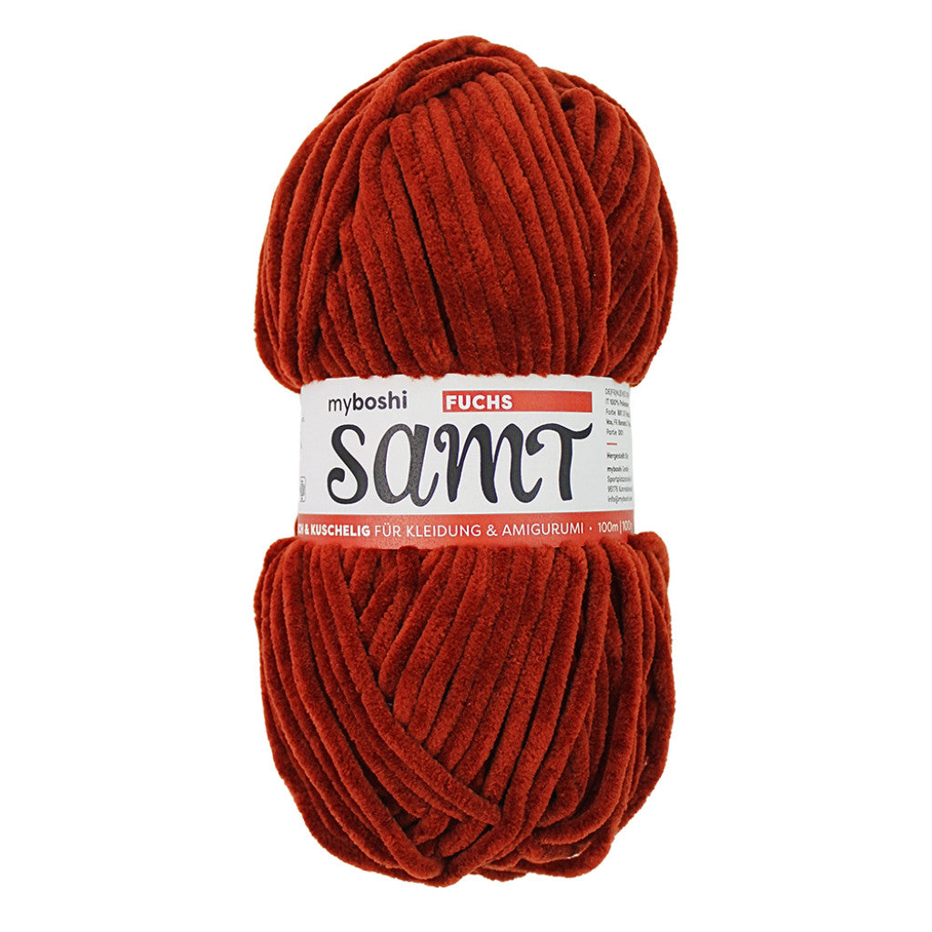 Myboshi Samt Chenillegarn 100g - 881 Fox