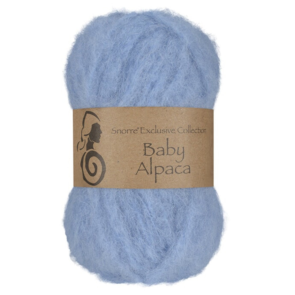 Baby Alpaca - 320 Lys Blå