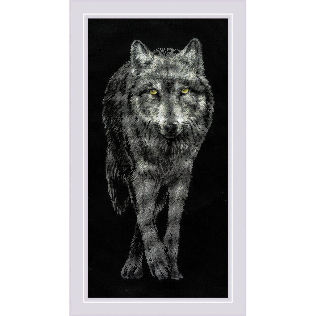 Korsstingsbroderi, RIOLIS - Alpha 25x50cm