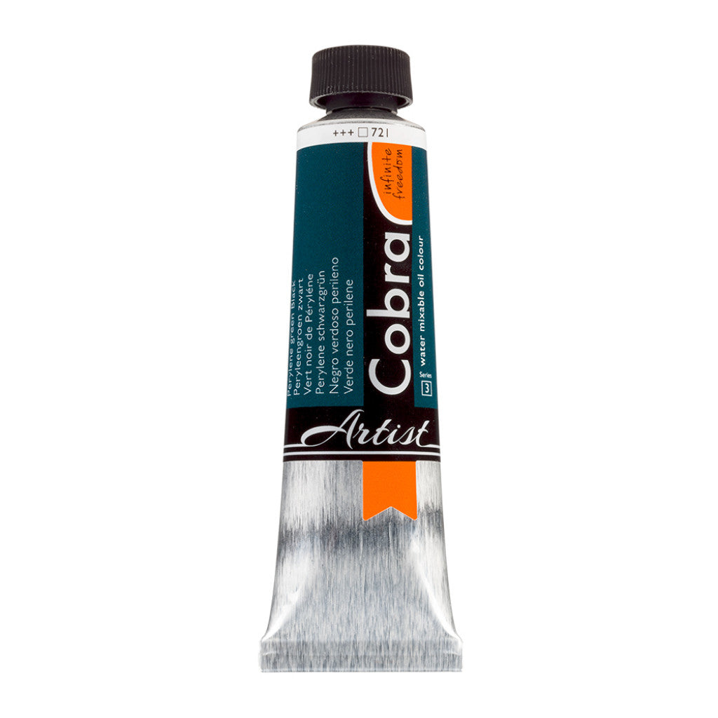Cobra Artist 40ml - 721 Peryl. Green Black