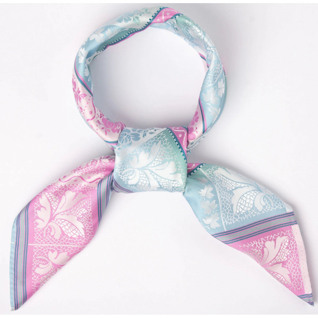 Silkeskjerf 75 x 75cm - Lise 009